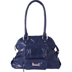 Latico Women's Autumn Shoulder Bag - Navy Leather